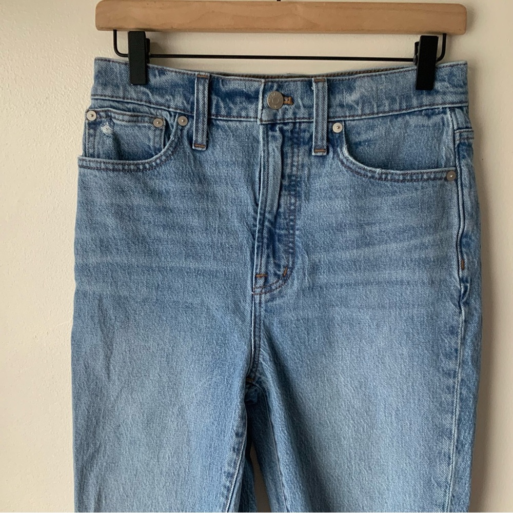 MADEWELL Jeans The Perfect Vintage Blue Size 27T - Picture 6 of 10